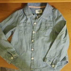 Oldy Navy Long collared Button Down